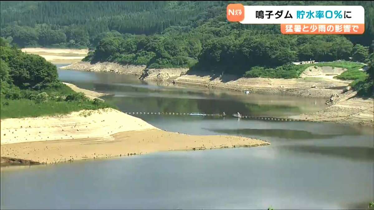 鳴子 ダム 貯水 率