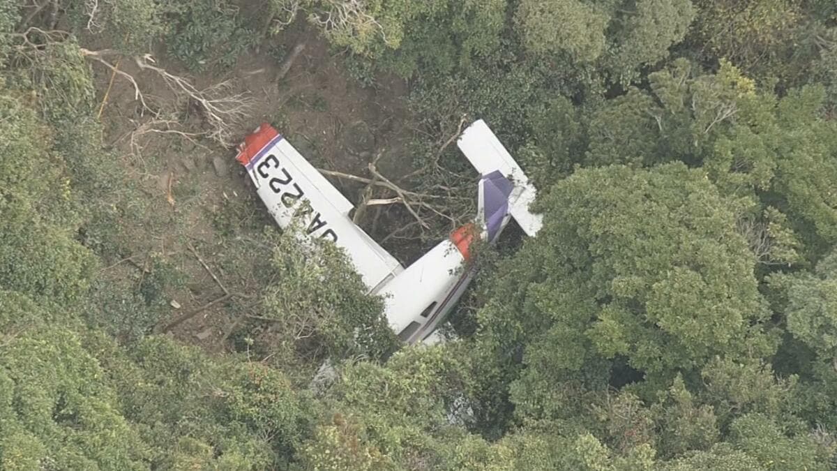 速報】民間航空機が墜落 長崎県新上五島町の山林 男性4人搭乗 | 長崎の