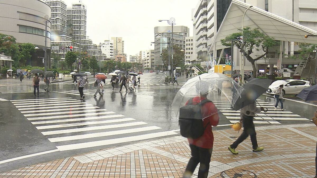 【気象情報】沖縄本島地方　雨のピークは10日夜　6月11日にかけ大雨の可能性