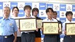 川に小6男児が沈み「息していない、助けて！」中学生が引き上げ、大人が人工呼吸・心臓マッサージ⋯命救った7人に感謝状　男児は意識回復　|　高知のニュース・天気｜KUTV NEWS | KUTVテレビ高知