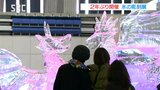 繊細!エムウェーブで氷の彫刻展・2年ぶりにリンクに彩り 長野市|TBS NEWS DIG