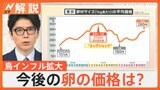 「いまの価格帯は正直言って異常」卵の高騰“エッグショック”懸念、鳥インフル拡大 過去最悪の年に匹敵【Nスタ解説】|TBS NEWS DIG