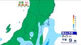 【25日宮城の天気】夜遅く雨降り出す可能性も【雨雲シミュレーション・花粉情報掲載】最高気温は仙台13℃予想　tbc気象台|TBS NEWS DIG
