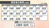 新型コロナ 県内の感染者数198人 1人死亡 確保病床使用率は19.7%|TBS NEWS DIG