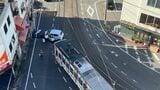 【速報】岡山電気軌道(東山線)中納言電停付近で軽乗用車の単独事故 60代の男性がけがをした模様 | 岡山・香川のニュース | 天気 | RSK山陽放送