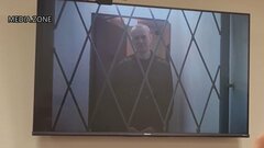 ロシア反体制指導者ナワリヌイ氏　所在不明後、初めて公の場に　裁判にオンライン出廷| TBS CROSS DIG with Bloomberg