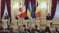 ウクライナ侵攻から2年、G7首脳 支援継続で一致| TBS CROSS DIG with Bloomberg