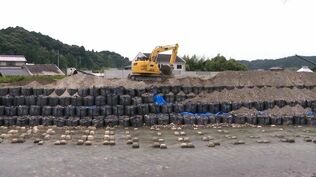 2年連続で堤防決壊の敷地川　記録的豪雨から1か月で応急工事進むも…本格復旧は10月から＝静岡・磐田市　|　静岡のニュース | SBSNEWS | 静岡放送