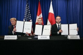 トランプ氏、グリーンランド巡る安全保障協定に署名－米軍基地建設へ| TBS CROSS DIG with Bloomberg