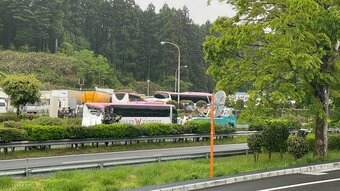 【速報】栃木・那須塩原市内の東北道で高速バス2台の事故　乗客3人が重軽傷|TBS NEWS DIG