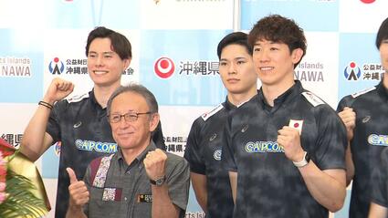 ハイサイ高橋藍です」ネーションズリーグ大阪ラウンドを前に沖縄合宿