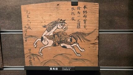 馬好き必見！2026年は午年 遠野市内の神社に奉納され、保管されていた