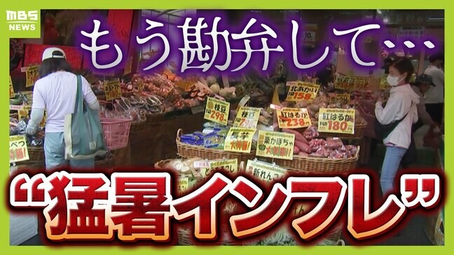 ひと月「２．５万円」の支出増？酷暑が家計を直撃し負担激増か　終わり見えない「猛烈残暑」との"ダブルパンチ"の乗り切り方|TBS NEWS DIG