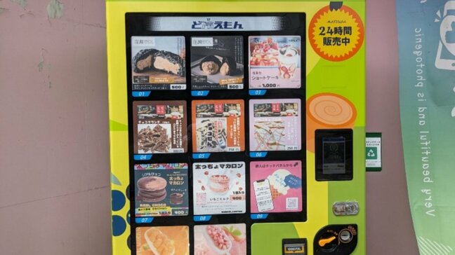 中心商店街を元気に！　街角に「ひんやりスイーツ」の自販機　商品を購入して味わってみた！　岩手・奥州市|TBS NEWS DIG