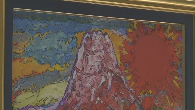 富士山の麓に長嶋茂雄さんの証　躍動感あふれる油彩画と植樹　|TBS NEWS DIG