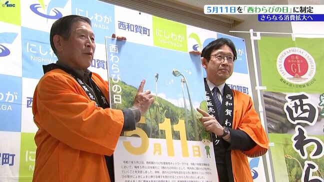 「11が西わらびの姿に似ていることから」西和賀町で5月11日が「西わらびの日」に制定される　岩手|TBS NEWS DIG