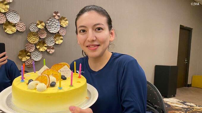 【世界バレー】ベスト8に王手をかけた眞鍋ジャパンの司令塔 籾井あき大会中に22歳の誕生日「素敵な1年に」|TBS NEWS DIG