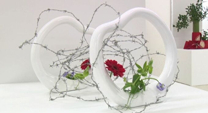 いけばなの各流派から春満開の作品並ぶ 石川県いけばな展　被災地・奥能登からも出品　|　石川県のニュース｜MRO北陸放送