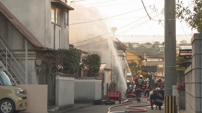 大分市で住宅火災　焼け跡から一人の遺体 住人の女性と連絡取れず　|　大分のニュース｜OBS NEWS｜大分放送