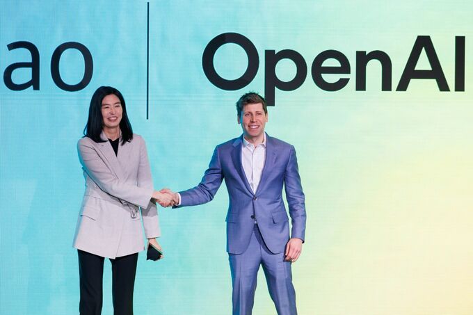 ChatGPTの米オープンＡＩ、韓国カカオと戦略的パートナーシップ