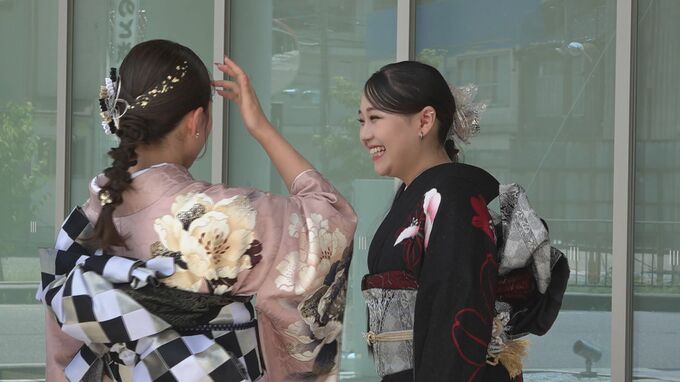 地震の影響で約7か月遅れの二十歳のつどい 故郷の復興願い将来の夢へ歩み進める 石川・能登町|TBS NEWS DIG