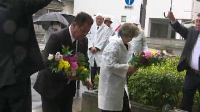 今治空襲から８１年　犠牲になった16歳から21歳の女性交換手を追悼 NTT西日本今治支店|TBS NEWS DIG