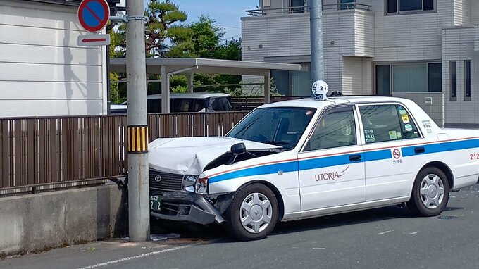 タクシーと乗用車が衝突　タクシーの乗客2人がケガ（山形市）　|　山形のニュース│TUYテレビユー山形