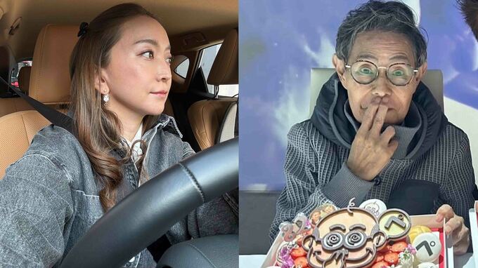 【加藤茶】　年下妻・加藤綾菜が　夫の送迎ショットをアップ　「完全にお母さんです。」　82歳の誕生日ケーキも公開|TBS NEWS DIG