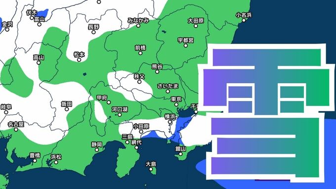 【雪の予想】29日30日は関東甲信に雪雲　東京、横浜、千葉、埼玉、つくば、栃木、群馬、山梨の1日（日）までの雪雨シミュレーション【気象庁 28日発表】|TBS NEWS DIG