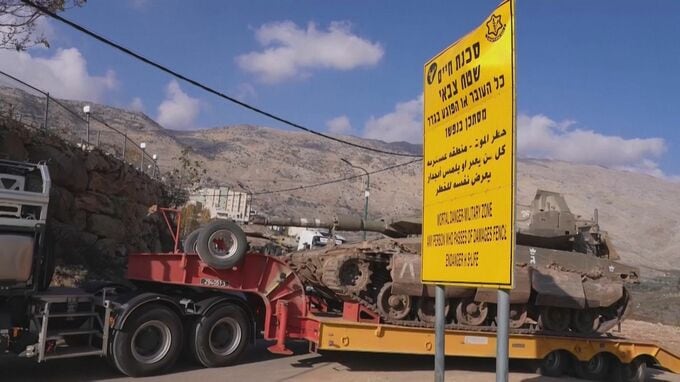 ゴラン高原の緩衝地帯へのイスラエル軍展開を周辺各国が非難　アメリカは容認の姿勢|TBS NEWS DIG