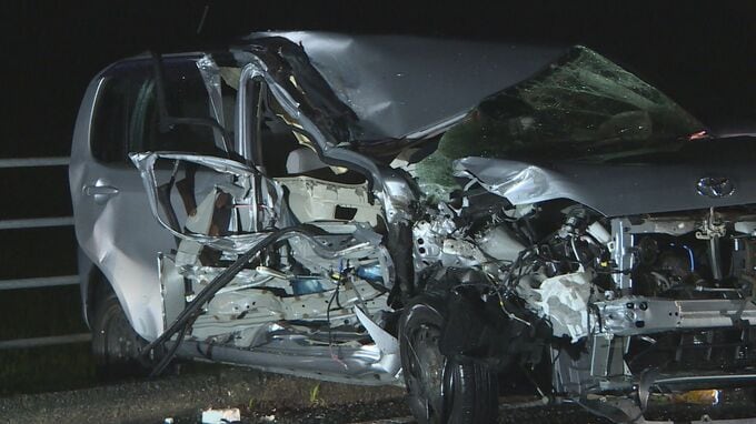 乗用車とタンクローリーが正面衝突　男性（69）死亡…国道190号は一時全面通行止めに　事故当時は雨で乗用車がセンターラインをはみ出したか　山口・山陽小野田　|　山口のニュース・天気・防災｜tys NEWS｜ｔｙｓテレビ山口