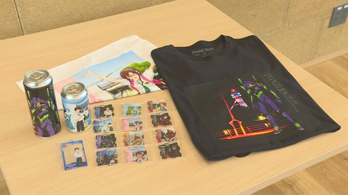 自動販売機で初号機ゲット！まちじゅうエヴァンゲリオン第５弾 新グッズ・アクスタなど販売開始　山口・宇部|TBS NEWS DIG
