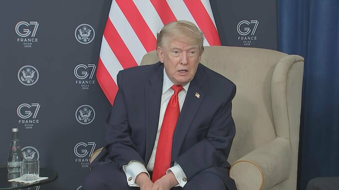 トランプ大統領「ロシアは和平合意すべきだ」 ウクライナでの戦闘めぐりロシアへの圧力強化|TBS NEWS DIG