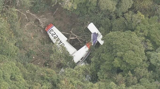【速報】民間航空機が墜落　長崎県新上五島町の山林　男性4人搭乗　|　長崎のニュース | 天気 | NBC長崎放送