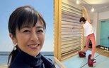 【 白石美帆 】　「マスターストレッチで　自分の身体のクセを見直し　姿勢改善や美脚に導いてもらいます」　最新ショットに反響|TBS NEWS DIG