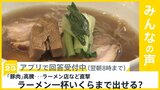 「豚肉」が高騰･･･ラーメン店など直撃 ラーメン一杯いくらまで出せる？ 【news23】|TBS NEWS DIG