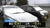 富山県内は朝から雪や雨 昼すぎからは大雪に注意 | 富山のニュース|天気・防災|チューリップテレビ