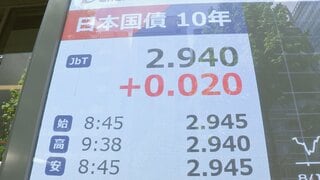 東京市場で「トリプル安」 長期金利が約30年ぶりの高水準に…財政悪化の懸念根強く　株安・円安も進行| TBS CROSS DIG with Bloomberg