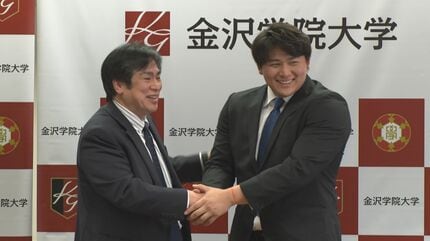 相撲人生は今から” 大森が角界デビュー 憧れの北陣親方から指導 追手風