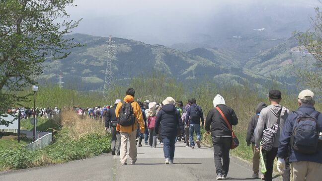 吾妻山には雪うさぎ 新緑を歩く「うつくしまあるきめです」開催 福島|TBS NEWS DIG