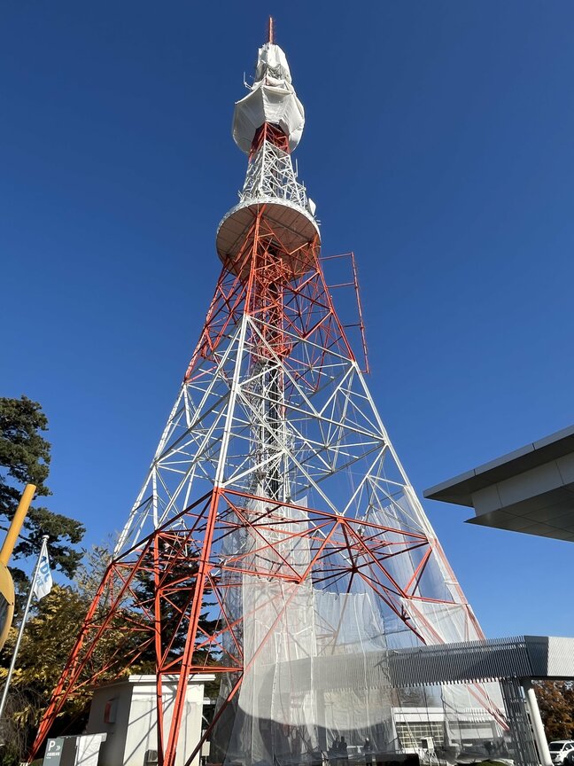 放送局の"鉄塔"が白い帽子を被っている!?いったいなぜ?仙台|TBS NEWS DIG