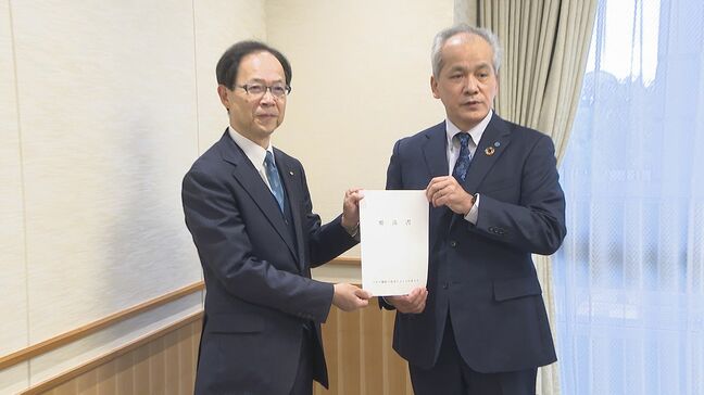最低賃金と県発注事業の契約金額見直しを県に要請　連合大分|TBS NEWS DIG