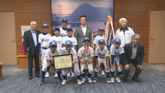 目標は全国優勝！”　全国学童軟式野球出場の菊川野球スポーツ少年団　健闘誓う　山口・下関|TBS NEWS DIG