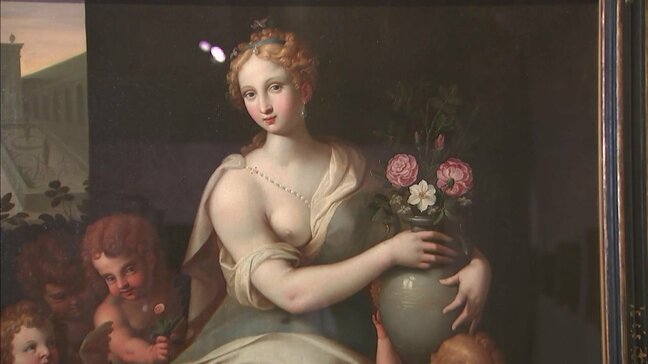 ふくやま美術館でバラがテーマの展覧会　世界バラ会議を前に　広島|TBS NEWS DIG