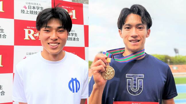 東京世界陸上へ新星誕生“191cmの大型ハードラー&次世代スプリンター”【日本学生個人選手権2日目】|TBS NEWS DIG