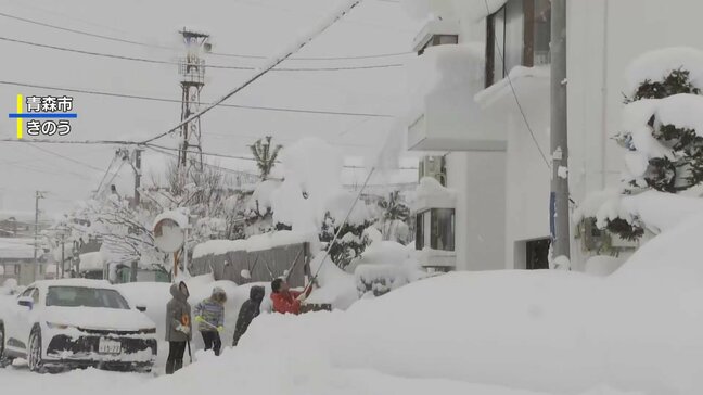 列車運休100本超　青森“最長寒波” 生活に影響広がる|TBS NEWS DIG