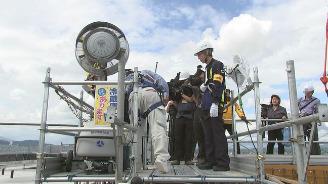 本格的な夏を前に、盛岡市内の建設工事現場で初の熱中症対策パトロール実施　盛岡市|TBS NEWS DIG