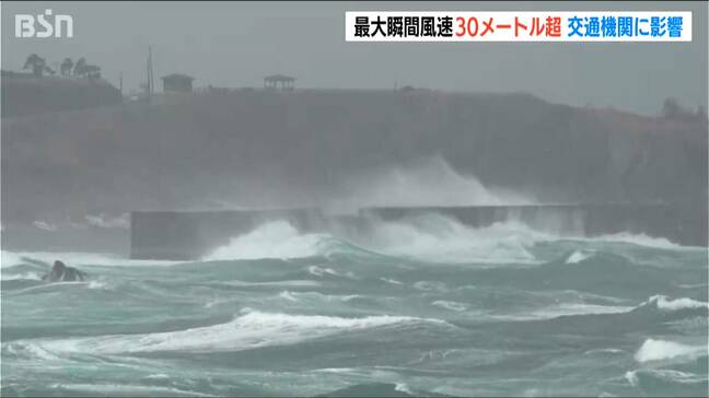 佐渡で最大瞬間風速30m超 低気圧が発達し台風並み暴風 午前11時前に警報は解除|TBS NEWS DIG