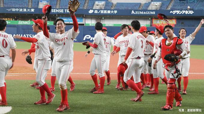 トヨタ自動車が2大会ぶり歴代最多タイ7度目の優勝！ 主将・逢澤の先制3ランが決勝点に 増居が7安打完封【社会人野球日本選手権】|TBS NEWS DIG