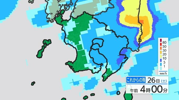 26日明け方にかけ落雷や竜巻などの激しい突風に注意を　鹿児島県|TBS NEWS DIG